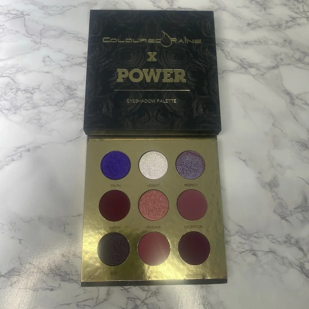 Coloured Raine X Power Eyeshadow Palette‎ – New – Discontinued – Purple Tones